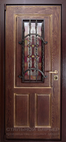 Дверь с ковкой №20